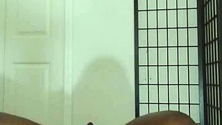 She exercises with music playing to stop herself from masturbating or watching porn