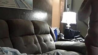 Whoa, old pregnant wife takes a deep creampie filling!