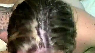 latina gulps sloppy deepthroat cum from handjob in panties