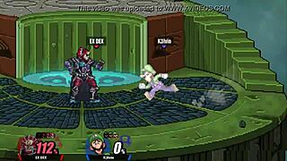 Italian euro slut gets assfucked hard sucking cock in intense ssf2 revenge match against k3lvin