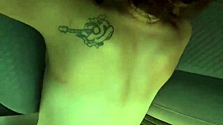 pretty young hooker chats with boyfriend on phone during naked public fuck