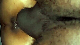 tiny latina bride's tight pussy battles huge black cock in homemade frenzy