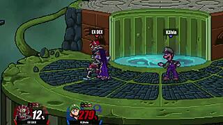 Italian euro slut gets assfucked hard sucking cock in intense ssf2 revenge match against k3lvin