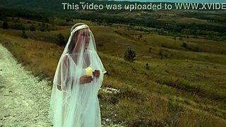 Hiking to Hilltop with Mature Amateur Outdoor Fun