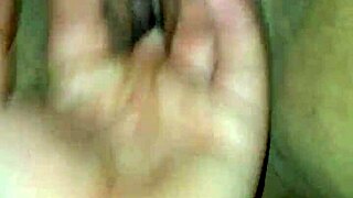 Fucking my wife's wet pussy hard cumming inside trying to make her squirt juicy creampie