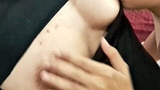 THAI chubby babe rides cock cowgirl deep creampie squirt in bedroom