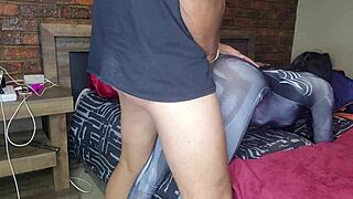 grace spidergirl tight ass creampied cum filled