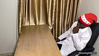 Petite Ebony's Festive Gift Warms Doctor's Holiday Shift