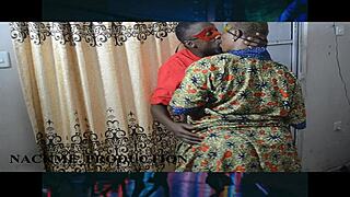 My chubby ebony landlady shows up for rent but craves huge ass licking in cosplay costume 😈🍑🔥