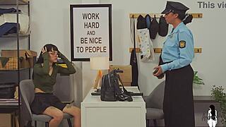 Store catches two petite latinas stealing, makes them lick and suck to escape 👅🍑