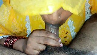 Neha Bhabhi Sucks Big Dick Swallows Thick Cumshot In Mouth