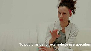 stacy bloom spills all in uncensored interview curly brunette natural tits dirty talk casting