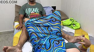 stepmom tempts porn-addicted stepson with her hot curves for real action