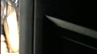 Cuckold hubby watches rough doggy breeding his fat wife!