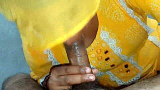 Neha Bhabhi Sucks Big Dick Swallows Thick Cumshot In Mouth