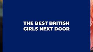 Eighteen-year-old Ellie Shou fingers her pussy in tight uniform