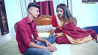 Step mom Starsudipa joins step son fucking step sister in dirty dorm threesome full movie