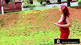 whoa this redhead milf's deepthroating monster cock then rimming balls before anal gaping 😈🍑💦