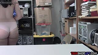 Pornstar Shoplifter Banged by Officer