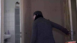 hey, check out this black hair pawg glasses girl melli venom i picked up in berlin for her first casting couch fuck