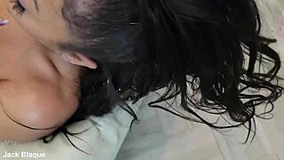 cali caliente's juicy ass shakes wildly as jack blaque and donny sins dp her holes relentlessly