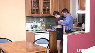 German MILF pounded then facial blasted!