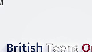 Two British Chubby Students Wank Professor's Cock in College Uniform Foreplay