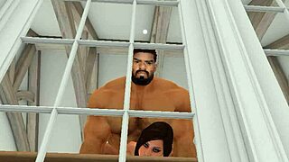 heyward teaches old neighbor cuckold the hardcore cumback workout routine