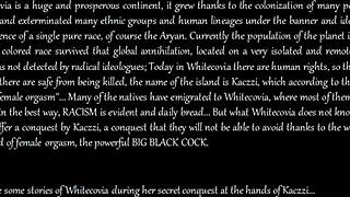 Racist Big Ass White Bride Cheats on Wedding with Massive Black Cock Seduction