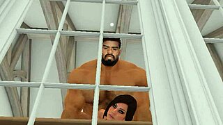 heyward teaches old neighbor cuckold the hardcore cumback workout routine