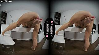 hey little milady, that solo teen 18+ is going wild masturbating with her vr sex toy...