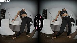 hey little milady, that solo teen 18+ is going wild masturbating with her vr sex toy...