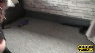British Milf Whore Endures Rough Anal Face Fucking Domination