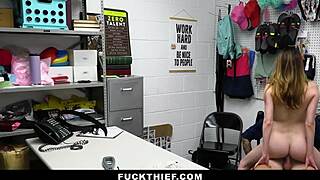 Hey birthday girl thief, mall cop's deal means doggystyle punishment?