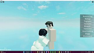 deleg rams tight femboy ass deepthroat cum explosion in roblox frenzy!