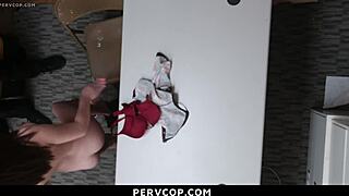 the cute teen suspect turns cooperative in pervcop strip search