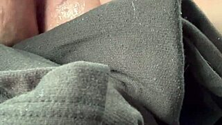 my pussy drips watching cute girlfriend orgasm hard on dildo close up solo play