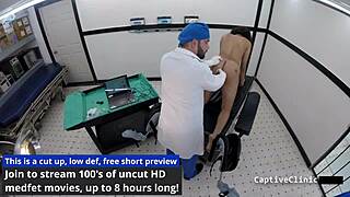 backstage what happens when michelle anderson spreads in shower with gloves?