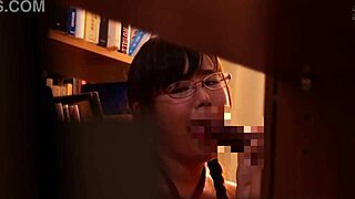 whoa my busty japanese classmate huge natural tits secret library footage 📚💦