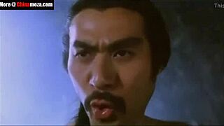 Ninja stud rams athletic chinese girl's tight pussy in hardcore battle fuck