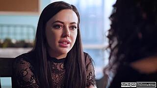 caught you cheating slut now lick my pussy or face the strapon punishment