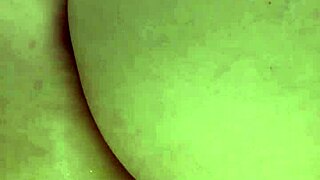 she blows him in chastity belt while strap-on fucks his cum-leaking pussy