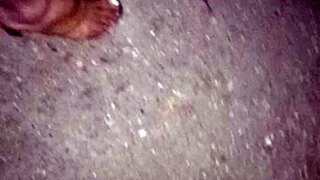 Latina Prostitute's Perfect Heels and Feet Captured Candidly in Forest Slowmotion