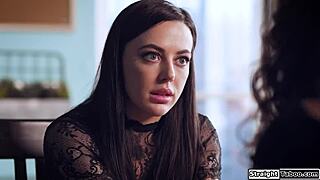 caught you cheating slut now lick my pussy or face the strapon punishment