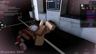 Cheerleader Bent Over for Creampie, Deepthroat Blowjob, Doggystyle Footjob After Cafe Closes