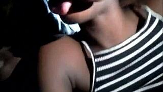 wanna see this african teen's phat lips slobber all over your dick?