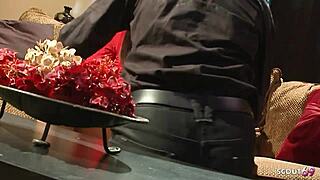 redhead tanned mischa brooks with blue eyes gets hard fucked by older dude after interview... damn