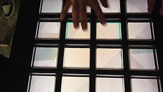 russian beauty dances in the snow like a dream