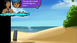 Hot Beaches Hide Girlfriend's Juicy Pussy Game Thrill with Friend