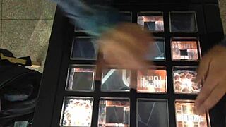 russian beauty dances in the snow like a dream